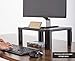 VIVO Black Height Adjustable Stacked Desk Stand Riser 16” | Storage Organizer for Computer Monitor, Laptop, Printer, and More (STAND-V000P)thumb 4