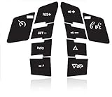 Chevy Malibu Steering Wheel Control Repair Vinyl Overlay Decals Fix Ugly Worn Buttons Quick and Easy By Big Country Wholesale