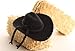 Darice Bulk Buy Velvet Like Hat with Rope Trim 3/4 inch Black 12731-201 (12-Pack)