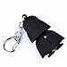 Black Knight Darth Vader Cartoon LED Keychain with Sound Key Ring Pendant Toy