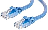 C2G/Cables to Go 27144 Cat6 Snagless Unshielded (UTP) Network Patch Cable, Blue (14 Feet, 4.26 Meters)
