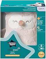 Tommee Tippee Mini Ollie Owl Travel Sleep Aid CrySensor USB Rechargeable view 2