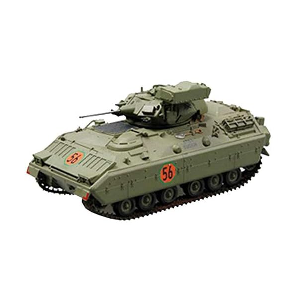 CMO Panzer Modelle Plastik 1/72, M2 Bradley Ketteninfanterie-Kampffahrzeug Panzer der US-Armee, Druckguss Militär Tank…