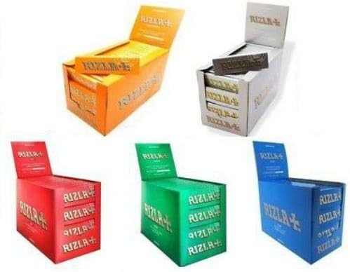Rizla Green Cigarette Smoking Rolling Papers Made in Belgium 100% Genuine( 50 BOOKLETS )