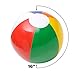 Bedwina Inflatable Beach Balls Bulk - (Pack of 12) 16 Inch Inflatable Rainbow Beach Balls for Kids, Dozen Beach Ball for Kids, Rainbow Party Decorations