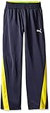 PUMA Big Boys' Fast Track Pant, Coal, Small/8