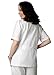 Adar Universal Lapel Collar Nurse Top - 605 - White - L