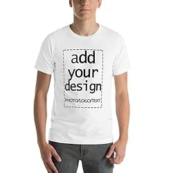 Custom Mens t Shitr Add Your Own Logo Text Photo