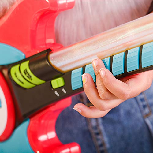 KidKraft Lil' Symphony Electric Guitar Toy with Lights, Sounds and Adjustable Strap, Gift for Ages 3+, Amazon Exclusive