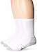 Wigwam Men's At Work 3-Pack Crew Socks,White/Grey, ,Sock size : Medium ( shoe Size : Men's 5-9.5 , Women's 6-10)