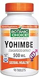Botanic Choice Yohimbe 500 mg, 90 Tablet