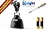 Knight Lighter #1 Barbecue Grill Light by is Touch Sensitive On/Off 10 Ultra Bright LED Lights 120 Lumens 360 Degree | Weather Resistant Carbon Glass Fiber Heat-Resistant Military Grade Material