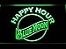 Blue Moon Beer Happy Hour Bar LED Neon Light Sign Man Cave 628-B