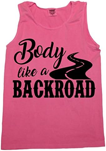 Body Like A Back Road Tank Top (sizes run big)