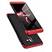 ATRAING Galaxy A8 Plus case, A Trading Shockproof Thin Hard Case Cover for Samsung Galaxy A8 Plus(2018)(Red+Black+Red)