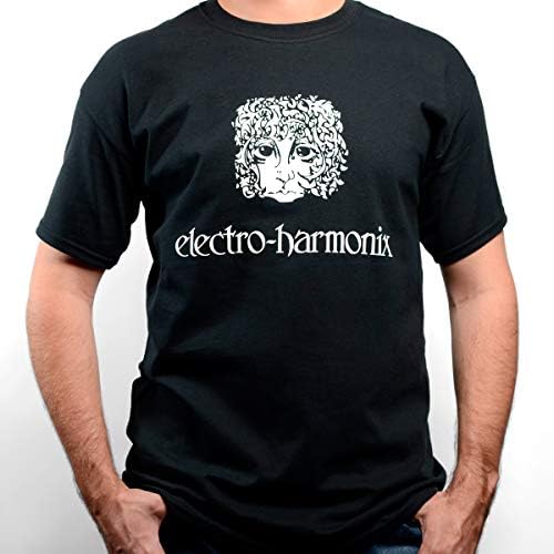 Electro Harmonix Black Logo T-Shirt Large w/Bonus RIS Pick
