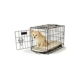 Petco Classic 1-Door Dog Crate, 19" L x 12" W x 14" H, X-Small, Black