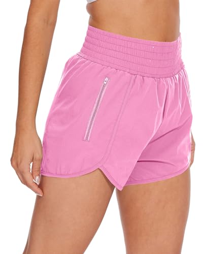 BONOTIE WOMEN’S ATHLETIC SHORTS HIGH WAISTED RUNNING SHORTS...