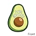Hello Avocado - Shaped Fill-in Invitations - Fiesta Party Invitation Cards with Envelopes - Set of 12
