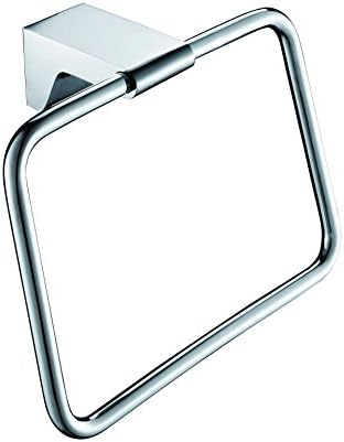 BL Modern retro bathroom accessories Bathroom Accessories Solid Brass Towel Ring,Brass Chrome Bathroom Accessory Contemporary WaBL Mount