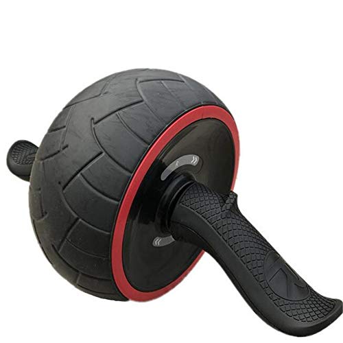 YUHAIJIE Ejercicios Abdominales Rueda de Rodillo con Almohadilla de Rodilla Auto-retráctil Abdominales Entrenamiento Equipo AB Wheelroller para Gimnasio en casa por YUHAIJIE