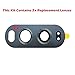 OmniRepairs Rear Facing Glass Camera Lens Replacement Compatible for LG V20 Model (H910, H915, H990, LS997, US996, VS995, F800L) with Adhesive and Repair Toolkit (Gray)