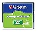 Verbatim 47012 2GB CompactFlash Memory Card, Black