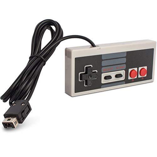 Bundle NES Classic Controller Compatible with Nintendo NES Classic Edition Mini, Replacement Wired Gamepad Game controller with 1.8m / 6ft Cable for NES Nintendo Classic Mini Edition