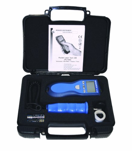 Monarch PLT200 Pocket Laser Tachometer 200 Kit