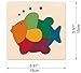 Hape George Luck Rainbow Fish Wood Puzzle (8 Piece)
