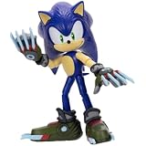 Sonic 2 - Action Figure Super Sonic 4 Pollici Con Master Emerald - Film Series