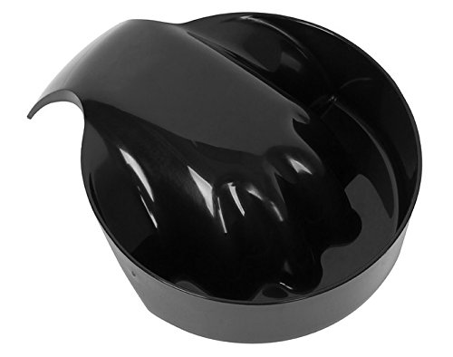 Zink Color Black Ergonomic Manicure Bowl