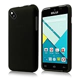 Cbus Wireless Matte Finish TPU Rubber Gel Case / Cover for BLU Advance 4.0 L A010u - Semi Transparent Black