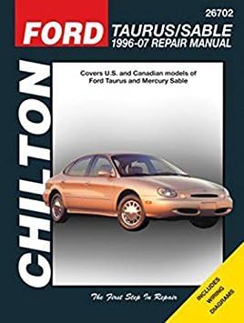 2007 ford taurus repair manual