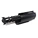 PowerTac Warrior Gen II Weapon Kit - Tactical LED Flashlight 850 Lumens, Clip-On Holster, LegionArms off set Mount, Pressure Switch