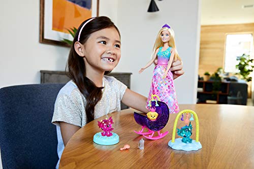 Barbie GJK51 - Dreamtopia Drachen KindergartenSpielset mit Prinzessin Puppe und Zubehör, Spielzeug ab 3 Jahren – Bild 6