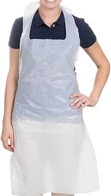 Osler & Walsh Premium Disposable Aprons 1000 Pack 700x1170mm 16µm NHS view 1