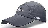 JOSENI Outdoor Quick Dry Sun Hat Folding Portable Unisex UV SPF 50+ Baseball Cap