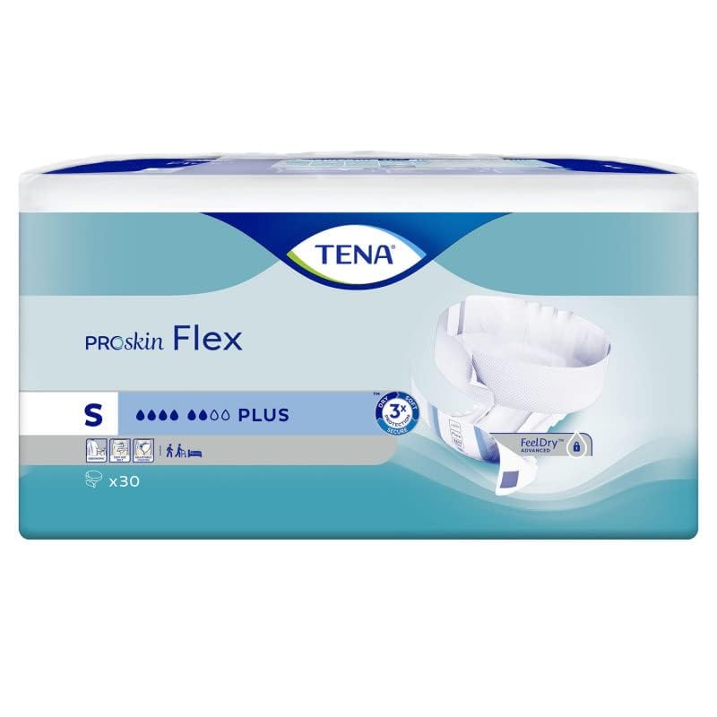 TENA ProSkin Flex Pants - Plus - Small (1 Pack of 30)