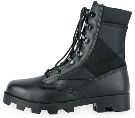 Amazon.com: Ultra Force Black GI Style Jungle Boots - Imported (10