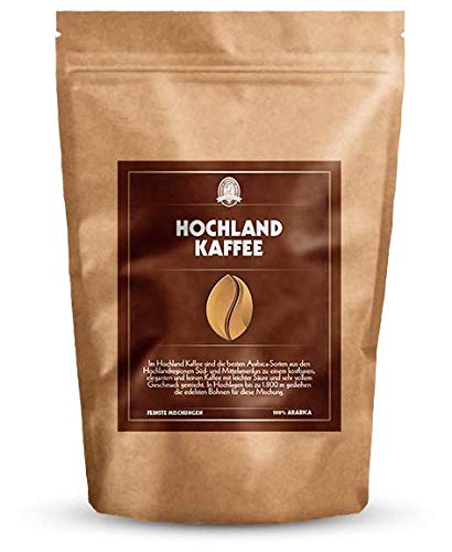 Henry´s Hochland Kaffee 1000g - lebhafte Aroma - unaufdringliche Säure - erlesene Qualität - Handwerklich in Deutschland…