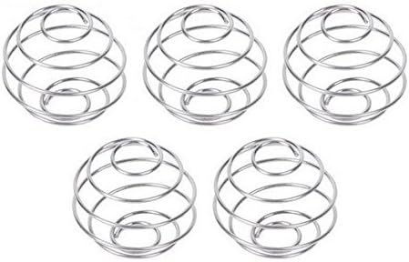 Probrother® 5 PCS Stainless Steel Shaker Ball Wire Whisk Shaker Protein Mixer Blender Mixing Ball Bottle Cup Blend for Protein Shaker Bottle