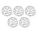 ProbrotherÂ® 5 PCS Stainless Steel Shaker Ball Wire Whisk Shaker Protein Mixer Blender Mixing Ball Bottle Cup Blend for Protein Shaker Bottle