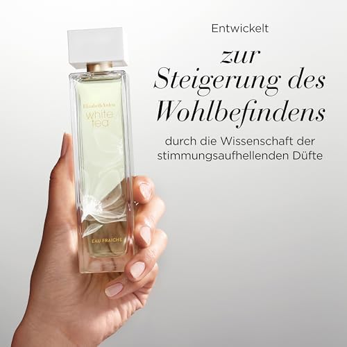 – White Tea Eau Fraiche, Eau de Toilette Spray, Duft mit Mandarine, Weißtee-Extrakt und Madras-Holz, floral, feminin und süß, sanfte Wärme, Parfum für Damen, 100 ml