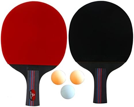 Table Tennis Paddle Advanced Training Wooden Blade Ping Pong Paddle Table Tennis Racket Set