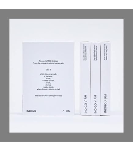 Amazon.com: RM - Indigo [Postcard Edition] Weverse Albums ver