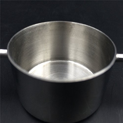 Blesiya Jigger Drinks Spirit Measure Cup Cocktail Wine Bar Party Whiskey Mixing Measuring Cup, Stainless Steel, 30ml