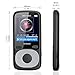 Wiwoo 8GB MP3/MP4 Player with FM Radio/Voice Recorder, with Independent Lock & Volume Control,Expandable Up to 64GB,Long Playing time(Black)