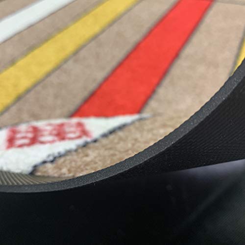 Baseball/Softball Pitching Mat Mound Overlay Stance & Stride Throwing