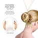 Teenitor Bun kit with 20pcs Blonde Girls Bun Net, 4pcs Hair Bun Maker and 20pcs U Shaped Hair Pins